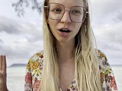 Chica, Sadomasoquismo, Rubia, Hablar sucio, Europeo, Fetiche, Gafas, Hd