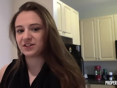 フェラチオ, 茶髪の, バック, ハメ撮り