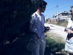 18 ans, Sucer une bite, Tir de sperme, Européenne, Doigter, Orgasme, Chevaucher, Maigrichonne