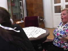 Gorda, Rubia, Gafas, Lesbiana, Maduro, Perforación, Realidad, Tatuaje