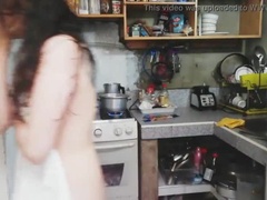 Angry Kitchen Fuck with Scarlett and Chanel - Oral Sex & Big Ass Action