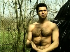 Ripped gat boy rides his lover's long cock until big o