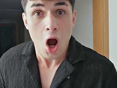 Sucer une bite, Brunette brune, Poilue, Hard, Mère que j'aimerais baiser, Séduite, Rasée, Douche