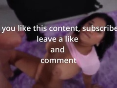 Amateur, Cul, Sucer une bite, Brunette brune, En levrette, Fille latino, Seins naturels, Rugueux