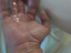 ブロンド, フェラチオ, 中出し, 指いじり, 彼女, ハメ撮り