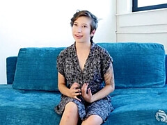 Calliope’s Best Orgasms – Hairy Teen Solo Fingering in HD