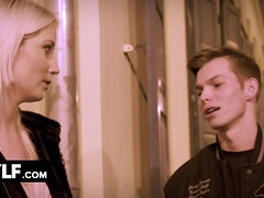 Big Titted Blonde Milf Sharon White Lets Boy With Braces Drill Her Wet Pussy Hard - amateur midnight hardcore