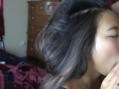 Amateur, Asiatique, Sucer une bite, Tir de sperme, Hd, Interracial, Japonaise