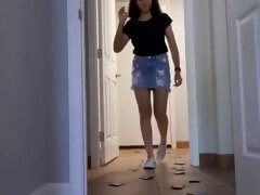 デカ尻, ブロンド, フェラチオ, チン, バック, 筋肉, ティーン, 締まりの良い