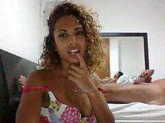 Amateur, Noire, Couple, Tir de sperme, Noir ébène