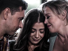 ベッドルーム, デカ尻, デカチン, デカパイ, フェラチオ, バック, 淫乱熟女