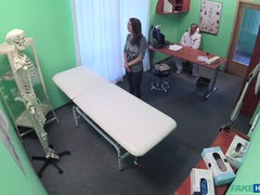 Hundestellung, Fingern, Handjob, Lecken, Krankenschwester, Pov, Muschi, Uniform