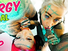 Bendy Anuskatzz and Lily Lu - split tongue smut - Dirty Dreaz
