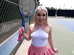 デカ尻, デカチン, デカパイ, ブロンド, フェラチオ, バック, ハメ撮り, タトゥー