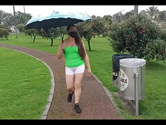 Amateur, Femelle, Fétiche, Époux mari, Fille latino, Petite femme, Public, Solo