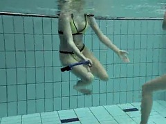 Lesbienne, Piscine, Sous marin
