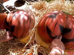 フェラチオ, 茶髪の, 巨乳な, イく瞬間, バック, ラティーナ, 馬乗り, オッパイの