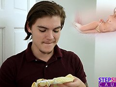 ブロンド, 口内発射, 女, 手コキする, 下着, 小柄, ハメ撮り, 剃毛