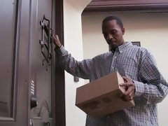 Whorish latina takes on giant black cock