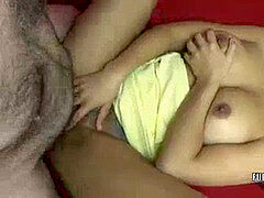 素人, フェラチオ, カップル, イく瞬間, ラティーナ, 小柄