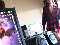 Anal, Robe, Doigter, Talons, Embrassement, Public, Solo, Jouets