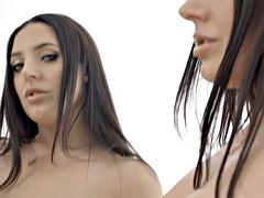 Amazing Double Penetration with Double Vaginal and Double Anal ANGELA WHITE, Markus Dupree, Mick Blue