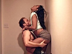 deen - Babe ebony  fuck white dick