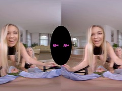 Dreidimensional, Leie, Blondine, Realität, Transfrau