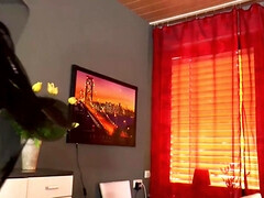 アナル, デカ尻, 巨乳な, 旦那, 下着, 淫乱熟女, オッパイの, 妻