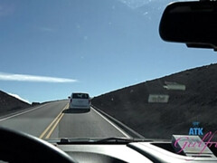 素人, 茶髪の, 足コキ, 手コキする, オーガズム, 公共, オマンコ, ガリガリ