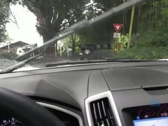 Flashen, Freundin, Orgasmus, Im freien, Zierlich, Pov, Titten, Spanner