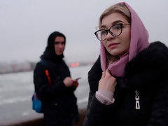 お尻, ブロンド, フェラチオ, バック, 眼鏡, キス, 剃毛, オッパイの