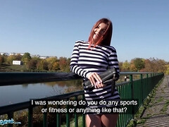 Grosse bite, Sucer une bite, Queue, Hd, De plein air, Public, Réalité, Rousse roux