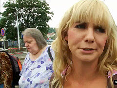 素人, フェラチオ, イく瞬間, チェコ, 顔射, アウトドア, 現実, タトゥー