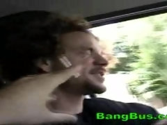 アジア人, お尻, フェラチオ, 車, チン, ハードコア, オマンコ, オッパイの