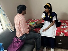 18 jahre, Leie, In den arsch, Asiatisch, Grosser schwanz, Indisch, Eng, Uniform