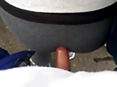 Gros cul, Plantureuse, Queue, Naturelle, Mamelons, Orgasme, Public, Chatte