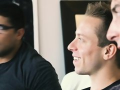 Blondine, Blasen, Gruppe, Hd, Milf, Realität, Titten