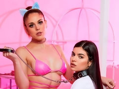 Cul, Fétiche, Doigter, Embrassement, Lesbienne, Léchez, Rasée, Claque