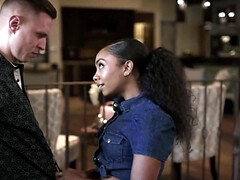 Verga grande, Tetas grandes, Mamada, Morena, Engañando, Interracial, Realidad, Sexo fuerte