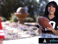 デカ尻, デカパイ, Hd, レズビアン, パンティ, オマンコ, スパンキング, オッパイの