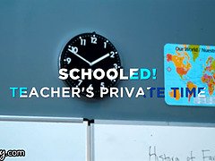 Redhead Bad Girl Fucks Her Hot Teacher Becky Bandini