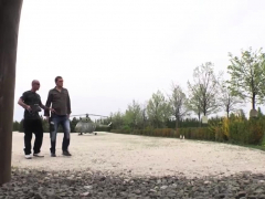 Bruinharig, Groepseks, Groep, Hd, Buiten