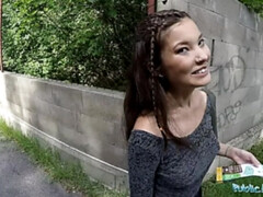 Grosse titten, Braunhaarige, Schwanz, Behaart, Hd, Natürlichen titten, Pov, Sohn