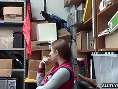 Shoplifter Teen Skylar Snow Gets Ploughed