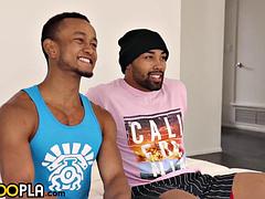 素人, アナル, デカチン, フェラチオ, 黒人, ゲイ, ハードコア, 筋肉