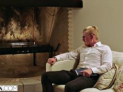 Blasen, Braunhaarige, Spermaladung, Titten