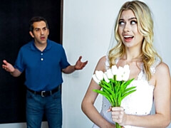 Arsch, Grosser schwanz, Blondine, Blasen, Hundestellung, Natürlichen titten, Dürr, Titten