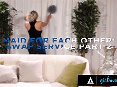 Gros seins, Blonde, Lesbienne, Léchez, Mère que j'aimerais baiser, Chatte, Criant, Adolescente