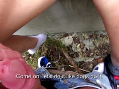 Kont, Grote mammen, Gezichtspunt, Openbaar, Kut duiken, Tiener